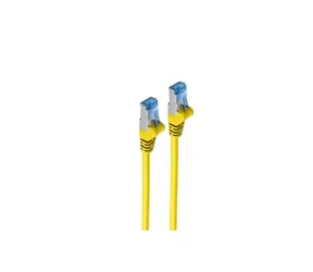 Shiverpeaks CAT 6A S/FTP žlutá / Patch kabel / 10 m / 500 MHz