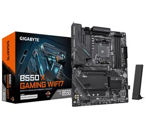 GIGABYTE B550 X GAMING WIFI7 (Rev. 1.x) / Základní deska / AMD B550 / socket AM4 / 4x DDR4 / Wi-Fi 7 / 2,5GLAN / ATX