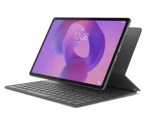 Lenovo Idea Tab Plus Folio šedá / Pouzdro s klávesnicí / Polyuretan / Pogo-pin