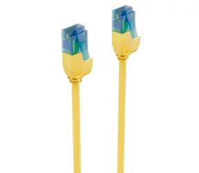 Shiverpeaks Cat6 U/UTP slim 3m žlutá / Patch kabel / RJ-45 / měď / 250 MHz