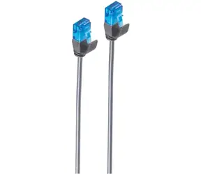 Shiverpeaks Cat6 U/UTP slim černá 1 m / Patch kabel / RJ-45