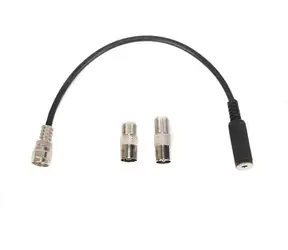 Calearo CAL-7132020 / Anténní redukce / DTT / Jack 3,5mm (F) - F (M) / 0,2 m
