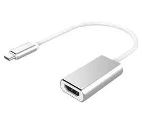PremiumCord převodník USB-C na HDMI hliníkový / Adaptér / 4K/2K 60 Hz