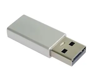 PremiumCord redukce USB-A - USB-C stříbrná / Redukce / hliníkové pouzdro / 5 Gbps