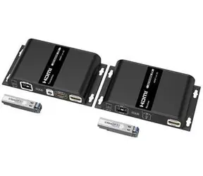 PremiumCord Optický HDMI extender / Extender / přes IP síť / Full HD 1080p / max. 40 km