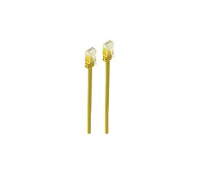 Shiverpeaks Patch kabel plochý žlutá / Patch kabel / Cat6 U/UTP / 0,25 m / RJ-45