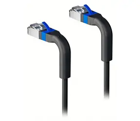 Lanview Cat6a U/FTP Slim & Bendable černá / Síťový kabel / RJ-45 / 3 m / LSZH