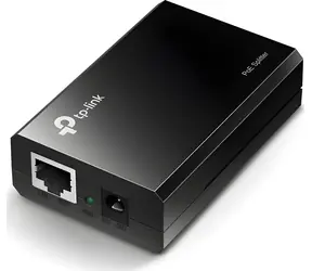 TP-Link TL-POE10R / PoE splitter / IEEE 802.3af / výstup 5-12V DC / černá