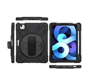 eSTUFF Pouzdro CHICAGO iPad Pro 11" (2024/2025) černé / Pouzdro / Polykarbonát, silikon / Ochrana displeje / Odolné
