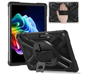eSTUFF ATLANTA Defender pro Microsoft Surface Pro 12 černá / Pouzdro na tablet / Polykarbonát/TPU / Odolné