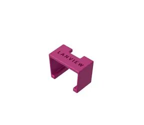 Lanview SmartClicks purpurová / Značkovač kabelů / 20 ks / 15 cm