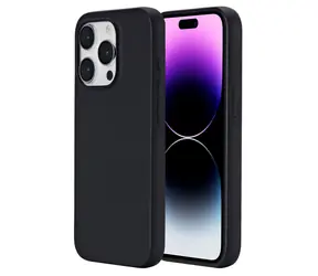 eSTUFF INFINITE VIENNA iPhone 15 Pro černá / Pouzdro / Recyklovaný TPU (GRS)