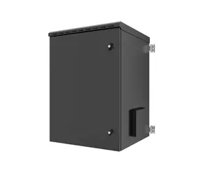 Lanview 19" 16U IP55 nástěnný rozvaděč / Nástěnný rozvaděč / 19" / 16U / 600x600 mm / IP55 / černá