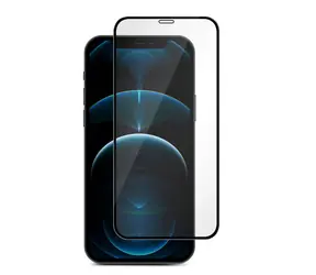 eSTUFF Titan Shield / Ochranné sklo / Apple iPhone 12/12 Pro / Temperované sklo / Plně nalepovací
