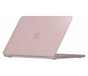 eSTUFF Frosted Hardcover / Matný kryt pro MacBook Neo 13" / růžová
