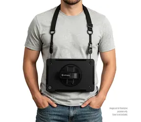 eSTUFF Ramenní popruh OHIO a DALLAS Defender černý / Popruh pro tablet