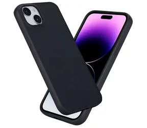 eSTUFF INFINITE VIENNA iPhone 15 Plus černá / Pouzdro / Recyklovaný TPU (GRS)