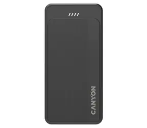 CANYON OnPower 200 20 000 mAh / Powerbanka / LED indikátor / vstup USB-C, microUSB / výstup USB-C, 2x USB-A