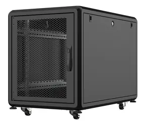 Lanview 19" Rack Server Line černá / Stojanový rozvaděč / 12U / 600x1000 mm / nosnost 600 kg