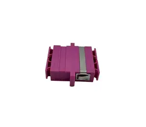 Lanview optická spojka SC/UPC Duplex fialová / Spojka / OM4 Multimode / 50/125 µm