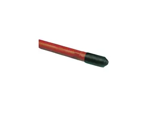Lanview Tepelně smršťovací koncová krytka černá / Krytka pro síťové kabely / O 8 mm / 135 °C