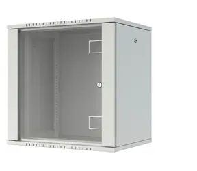 Lanview 12U 600x450 bílá / Nástěnný rozvaděč / 19" / Flat pack / nosnost 60 kg