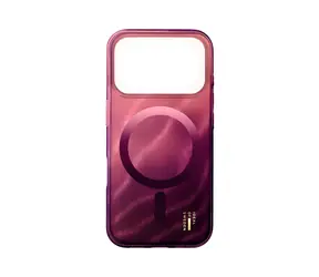 iDeal Fashion Clear Case iPhone 17 Pro a 18 Pro Cherry Lacquer / Pouzdro / MagSafe