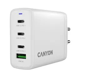 Canyon OnCharge 120ACC bílá / Nabíjecí adaptér / 120W / 3x USB-C / 1x USB-A