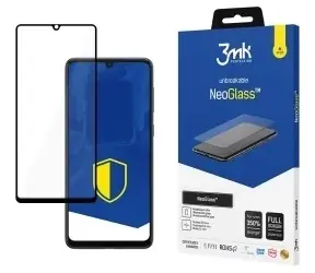3mk NeoGlass Samsung Galaxy A22 4G (SM-A225) černá / Hybridní sklo / 0,3 mm / Odolné proti prasknutí