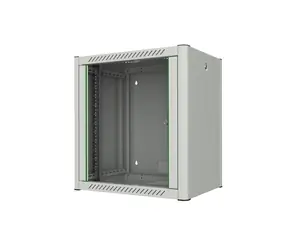 Lanview 19" nástěnný rozvaděč 600x450 mm bílá / Nástěnný rozvaděč / 19" / 12U / IP20
