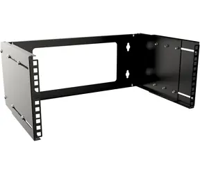 Lanview Otevřený rám 4U nástěnný černá / Otevřený rám / 19" / Nosnost 20 kg / Nastavitelná hloubka
