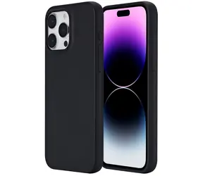 eSTUFF INFINITE VIENNA iPhone 15 Pro Max černá / Ochranný kryt / Recyklovaný TPU (GRS)