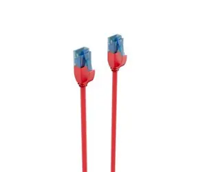 Shiverpeaks Cat6 U/UTP slim 0,5m červená / Patch kabel / RJ-45 / 250 MHz / 1000 Mbit/s