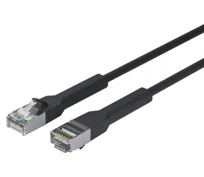 Lanview Bendable Cat6a U/FTP černá / Síťový kabel / RJ-45 / 10 m / 10GBase-T / LSZH