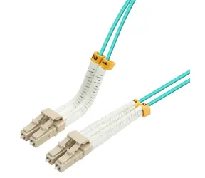 Lanview optický patch kabel LC-LC ohebný / Optický patch kabel / Multimode OM3 / Duplex / 20 m / LSZH