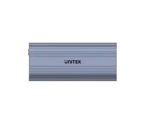 Unitek S1225A šedá / Externí box / M.2 NVMe/SATA / USB-C 10 Gbps / Hliníkový