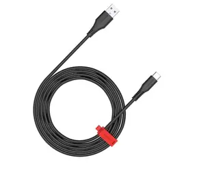 Canyon AC18SC černá / Kabel / USB-A - USB-C / 18W / 1.2m
