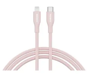 Canyon CLNM60SC10 růžová / Nabíjecí kabel / USB-C - Lightning / MFi / 60W / 1m