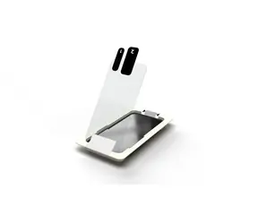 eSTUFF Titan Shield / Ochranné sklo / Apple iPhone 14 Pro / Temperované sklo 9H / Instalační rámeček / Čiré
