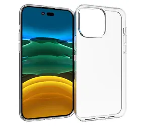 eSTUFF LONDON průhledná / Ochranný kryt / Apple iPhone 14 Pro Max / TPU