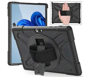 eSTUFF ATLANTA Defender černá / Pouzdro / Microsoft Surface Go 2/3/4 / Odolné / TPU/PC