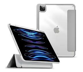 eSTUFF BOSTON pouzdro pro Apple iPad Pro 12.9" (2022/2021) šedá / Pouzdro na tablet / Slot na Apple Pencil