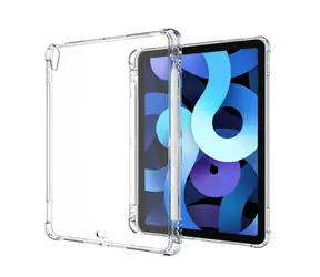 eSTUFF pouzdro pro Apple iPad Air 10,9" (5./4. gen.) průhledné / Pouzdro na tablet / TPU / s poutkem na pero