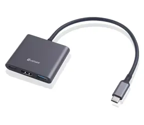 eSTUFF USB-C AV Multiport Hub / USB hub / HDMI 4K/60Hz / USB-C PD 100W / USB 3.2 Gen 1