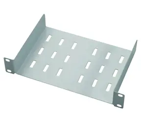 Lanview RA10100WH bílá / Police pro rack / 10" / 1U / hloubka 150 mm / nosnost 5 kg