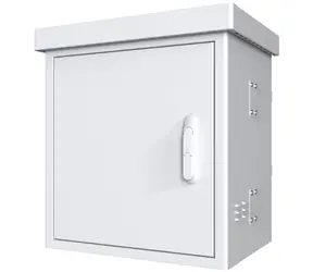 Lanview Maxi Radius bílá / Venkovní rozvaděč / Pro 4 kamery / IP66 / Nosnost 75 kg