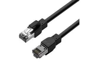 Lanview Cat6a S/FTP HIGH-FLEX Outdoor černá / Venkovní síťový kabel / RJ-45 / 1 m / PoE+