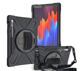 eSTUFF AUSTIN černá / Pouzdro pro tablet / Samsung Galaxy Tab S7+/S8+ / polykarbonát