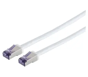 Lanview Cat6a S/FTP HIGH-FLEX bílá / Síťový kabel / RJ-45 / 2 m / PoE