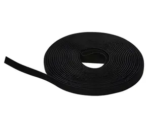 Lanview Stahovací páska Hook & Loop 10 m černá / Stahovací páska / 15 mm